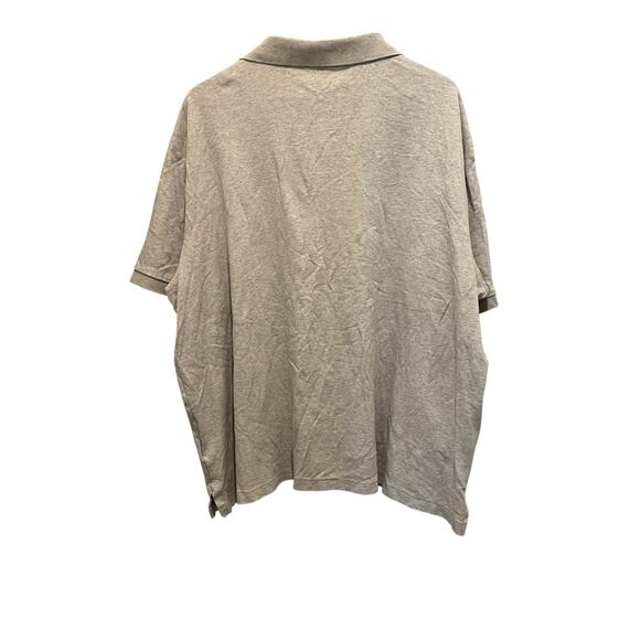 POLO RALPH LAUREN Men's Pima Cotton Tan Short Sleeve Shirt Sz 3XB Brown Pony - Picture 5 of 8